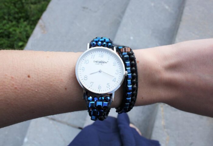 Double Wrap - Navy - Damklocka - Bild 2