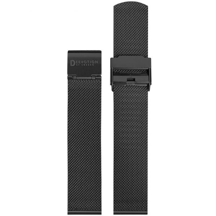 Mesh - Svart - Klockarmband