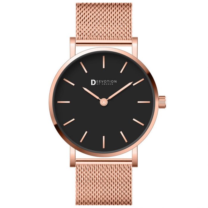 Mesh - Roséguld - Klockarmband - Bild 2