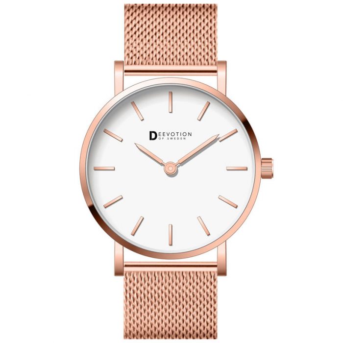 Mesh - Roséguld - Klockarmband - Bild 3
