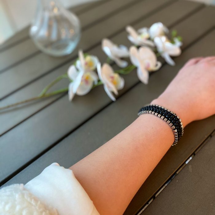 Bold - Pure Black - Silver - Armband - Bild 2