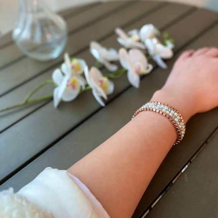 Bold - Pure White - Roséguld - Armband - Bild 2