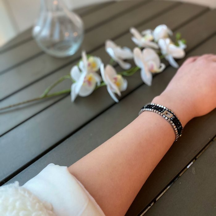 Neat - Pure Black - Silver - Armband - Bild 2